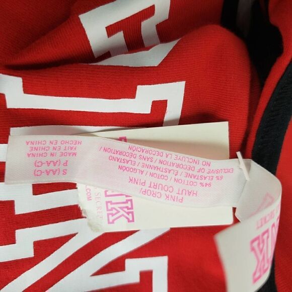 Victoria's Secret Reverse Racerback Top Bralette Bra S (AA-C) Red - Picture 6 of 6